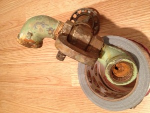 Old Galvanized Iron Pipe1